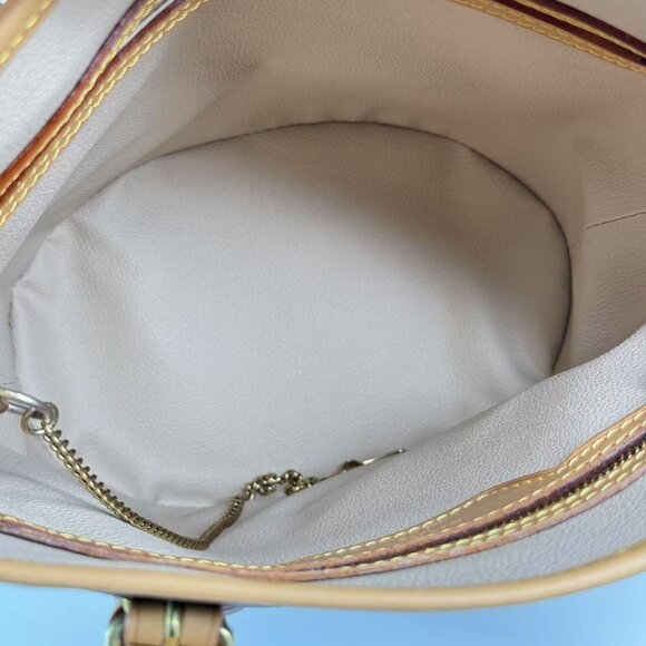 Louis Vuitton Petit Bucket Shoulder Bag Monogram Canvas - Picture 8 of 8